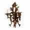 Bronze Louis XVI Style Three-Light Wall Sconce