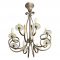 Elegant Retro Spiral Chandelier